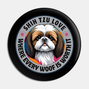 Shih Tzu Love Pin