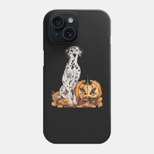 Dalmatian Halloween Scene Phone Case