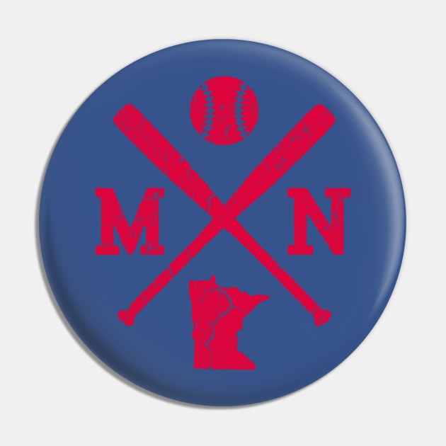 Minnesota Made From Baseball Pin by iwodemo