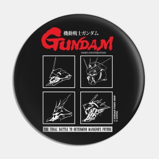 New! CCA Gundam (Version 1) Pin