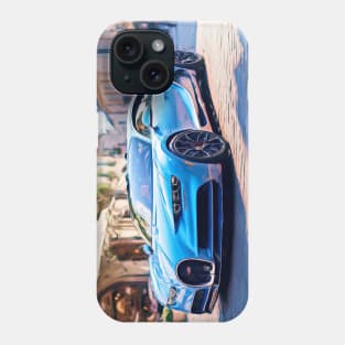 Bugatti in a French village Phone Case