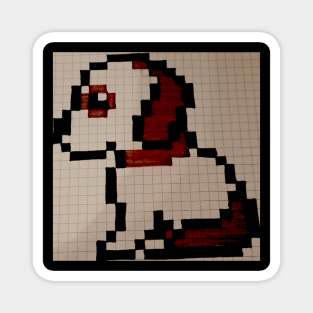 Pixel Pup Magnet