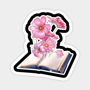 Flower Book Magnet