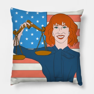 Kathy Griffin, American Woman Pillow