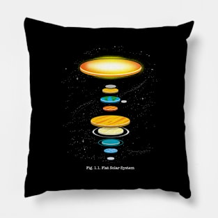 Flat Solar System Pillow