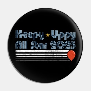 Keepy Uppy All Star Pin