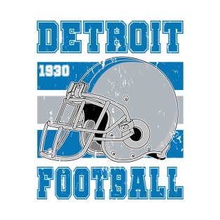 Detroit Retro Football T-Shirt