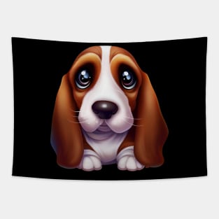 Barktacular Basset Hound Tapestry