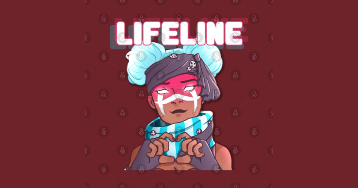 Apex Legends - Lifeline - Lifeline - Sticker | TeePublic