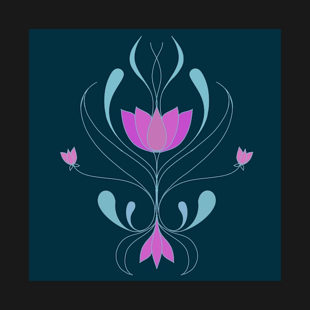 lotus symmetry by stupidpotato1