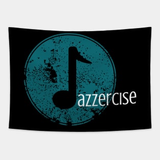 Jazzercise Note Stamp Tapestry