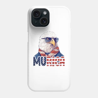 MURICA - Bald eagle number eight Phone Case