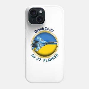 Su-27 Flanker Ukraine Phone Case