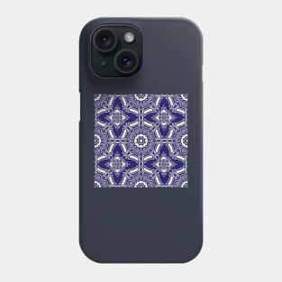 Classic Tiles Motif Pattern Phone Case