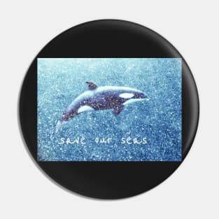 Save our seas No. 5 Pin