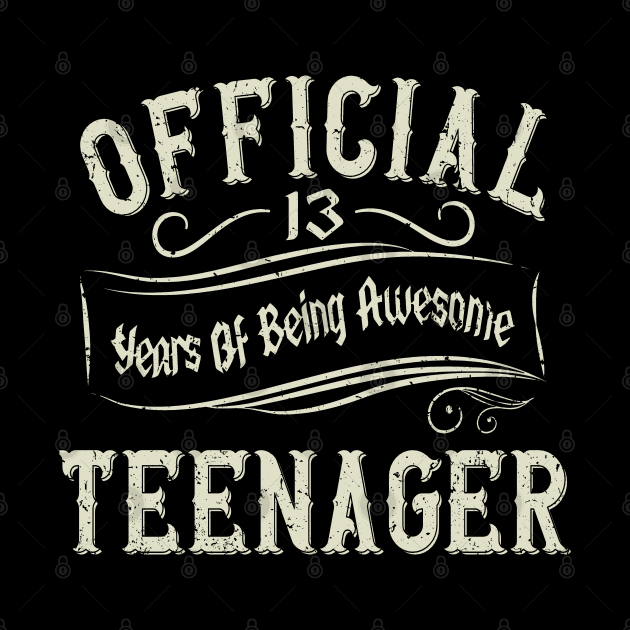 Official Teenager 13 Years of being Awesome by Etopix