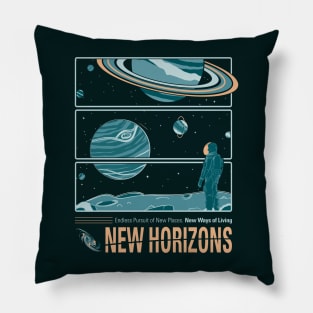 Pursuit of New Horizons Pillow