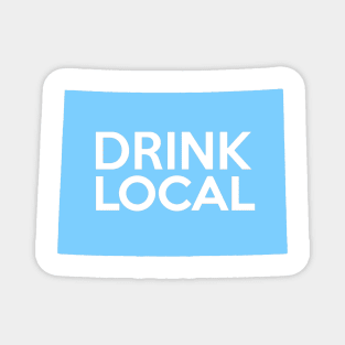 Colorado Drink Local CO Blue Magnet