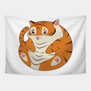 Baby Tiger funny Tapestry