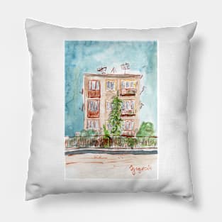 House in Szczecin Pillow