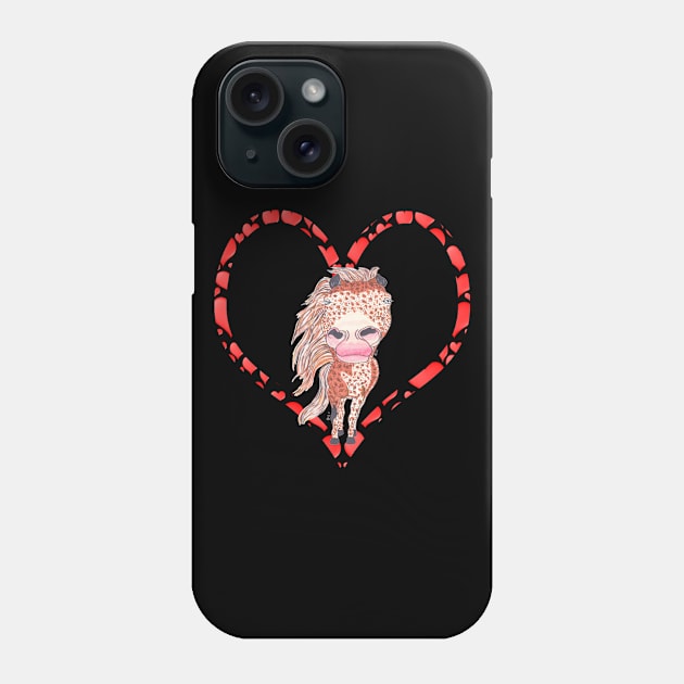 APPALOOSA HEART Phone Case by BeritValk