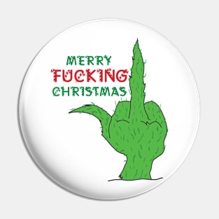 Merry F*cking Christmas Pin