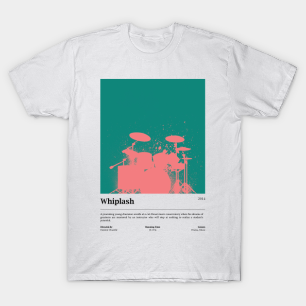 Discover Whiplash Minimalist Design - Whiplash Minimalist Design - T-Shirt