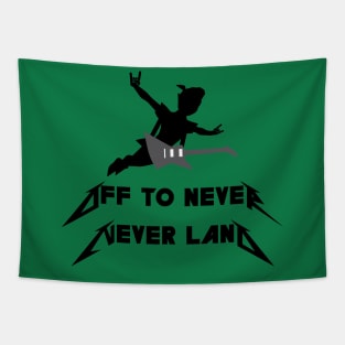 Off to Never Never Land Tapestry