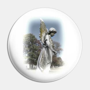 Stone Angel photograph Pin