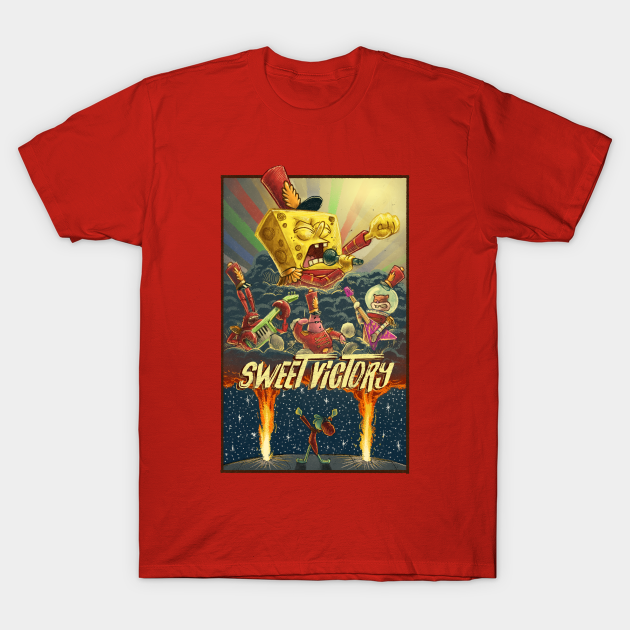 Sweet Victory - Spongebob - T-Shirt