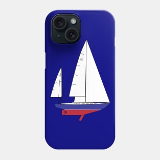 Hinckley Bermuda 40 Yawl Sailboat Phone Case