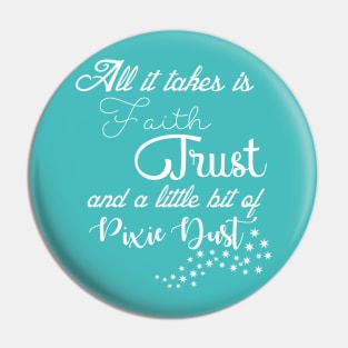 Faith and Trust Pin