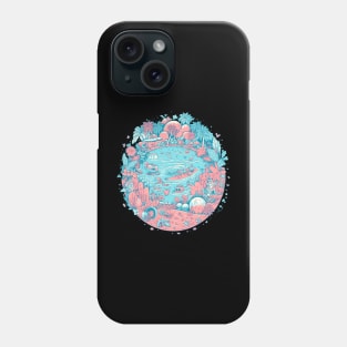 Seasonal Wave Riding Phone Case