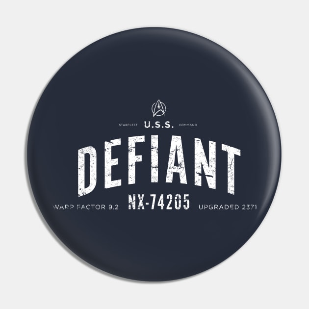 U.S.S. Defiant Pin by MindsparkCreative