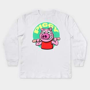 Piggy Roblox Kids Long Sleeve T Shirts Teepublic