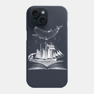 Moby Dick in the sky Phone Case