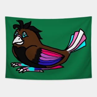 Bisexual Pride Bird Tapestry