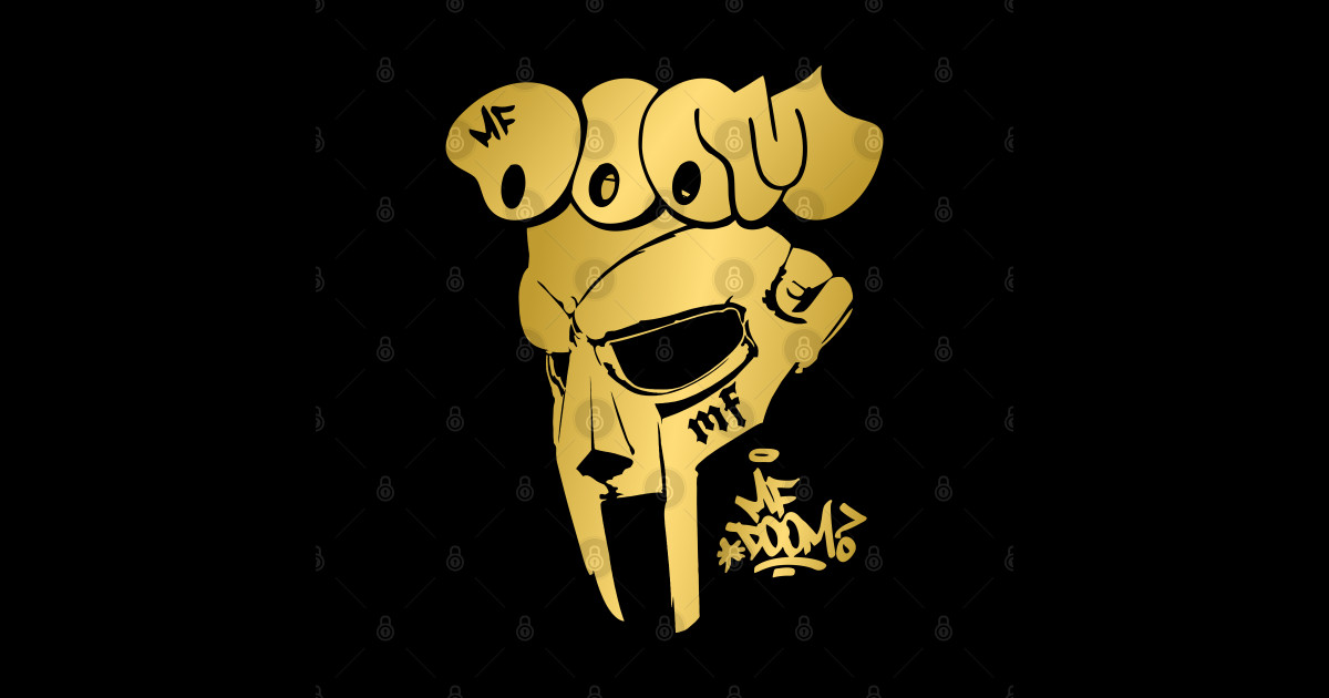 Mf Doom Mask Mf Doom Mask Posters and Art Prints TeePublic