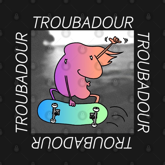 Troubadour skateboard by TheTshirtYouNeed