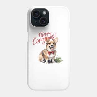 Corgi dog Christmas Phone Case