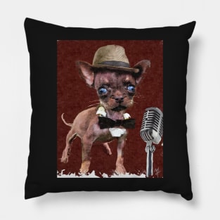 Chiwawa crooner Pillow