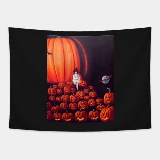 Halloween Poster Tapestry