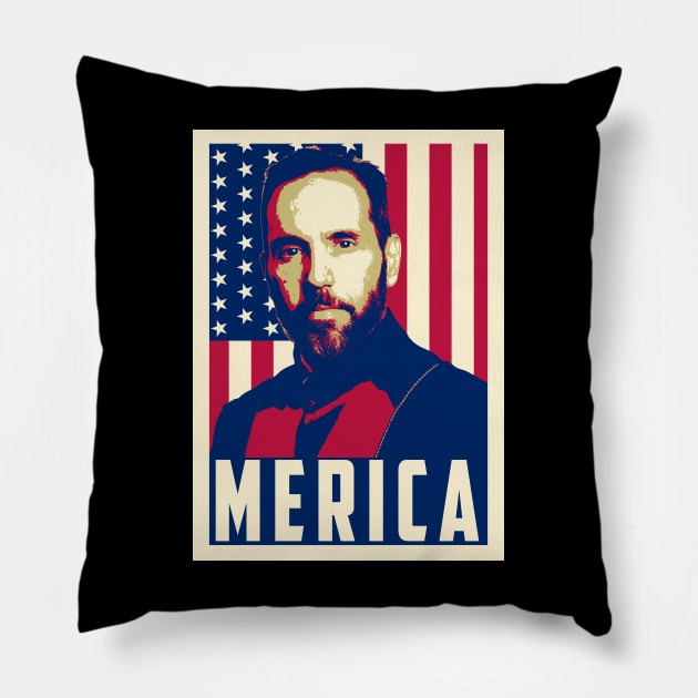 Jack Smith Merica Pillow by mia_me