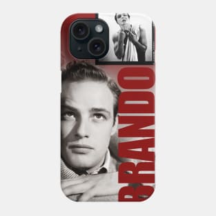 Marlon Brando Collage Portrait 2 Phone Case