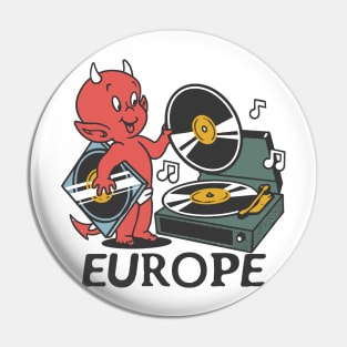 europe devil record Pin