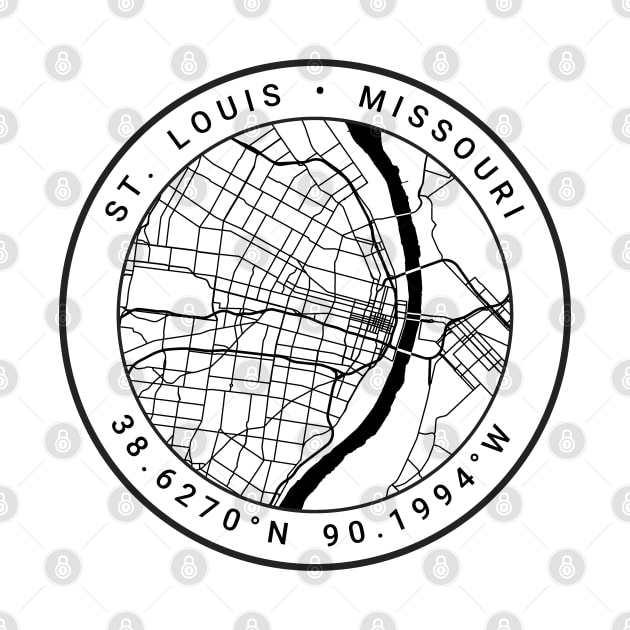 St. Louis Map by Ryan-Cox