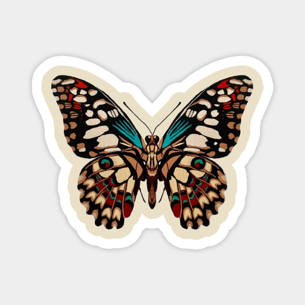 Butterfly Magnet by Snow Art Co.