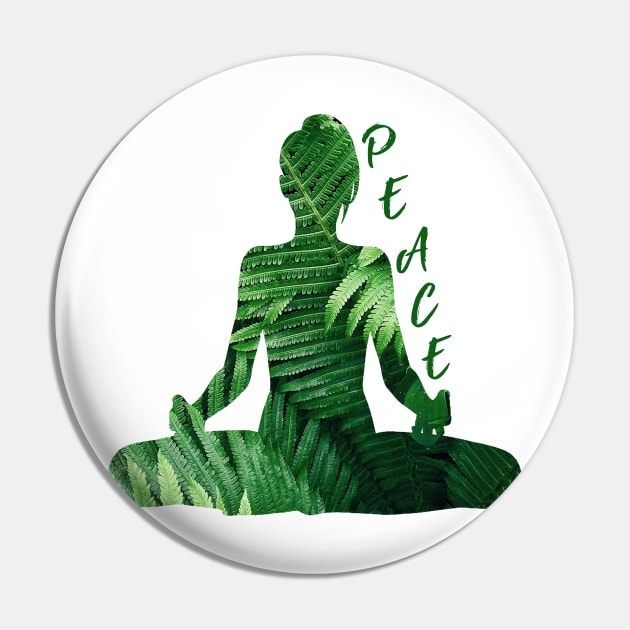 Yoga pose meditation - nature Pin by Meista