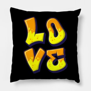 GRAFFITI STYLE LOVE SET DESIGN Pillow