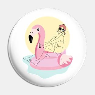 Flamingo Pin